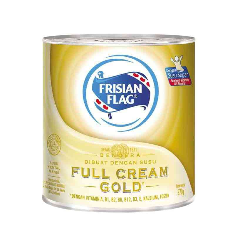 FRISIAN FLAG GOLD SUSU KENTAL MANIS PUTIH KLG 370g