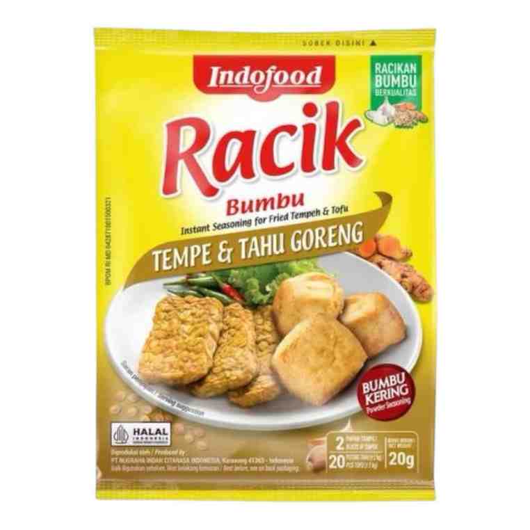 INDOFOOD BUMBU RACIK TEMPE+TAHU GRNG PCK 20g