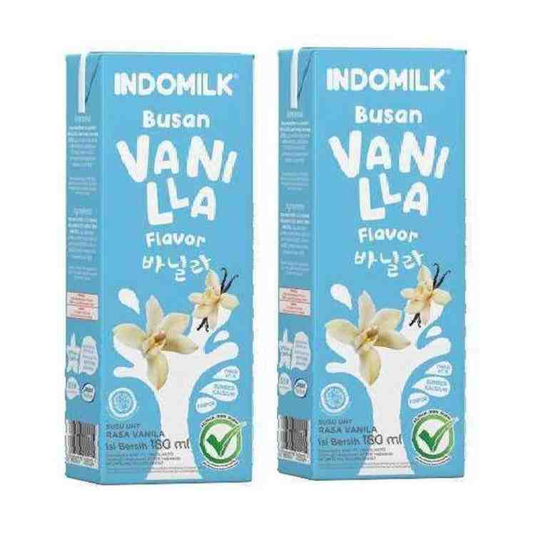 INDOMILK BUSAN VANILLA 180ML