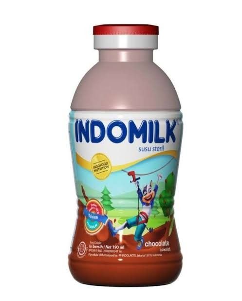 INDOMILK SUSU CAIR CHOCOLATE BTL 190mL