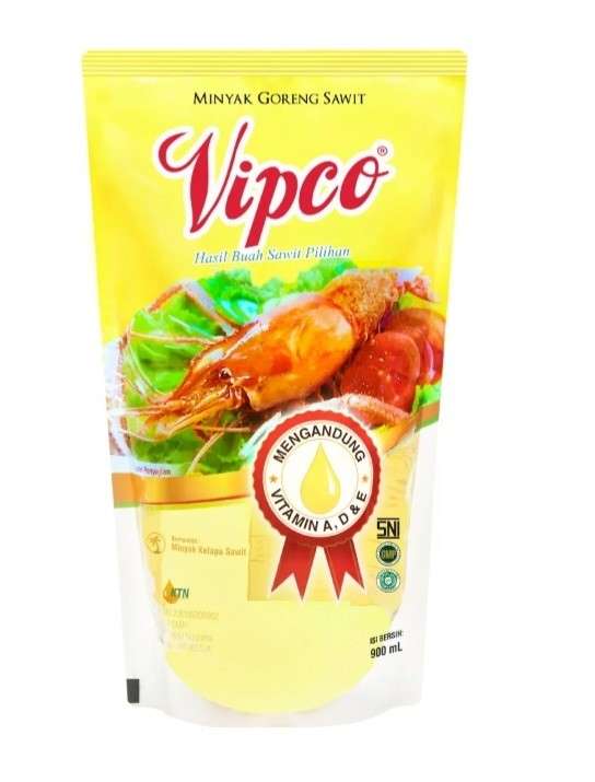 MINYAK GORENG VIPCO 900ML