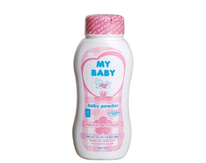 MY BABY BABY POWDER NOURIST N SMOOTH PINK BTL 50g