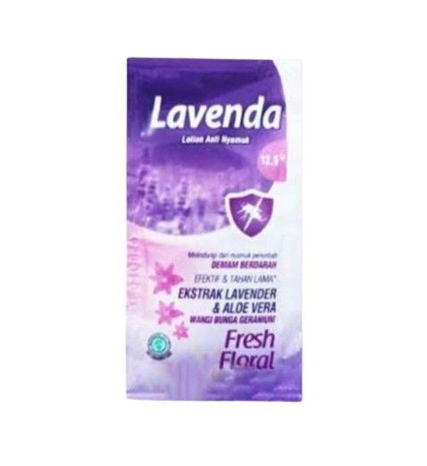 LAVENDA LOTION ANTI NYAMUK FRESH CITRUS PCK 24X8mL