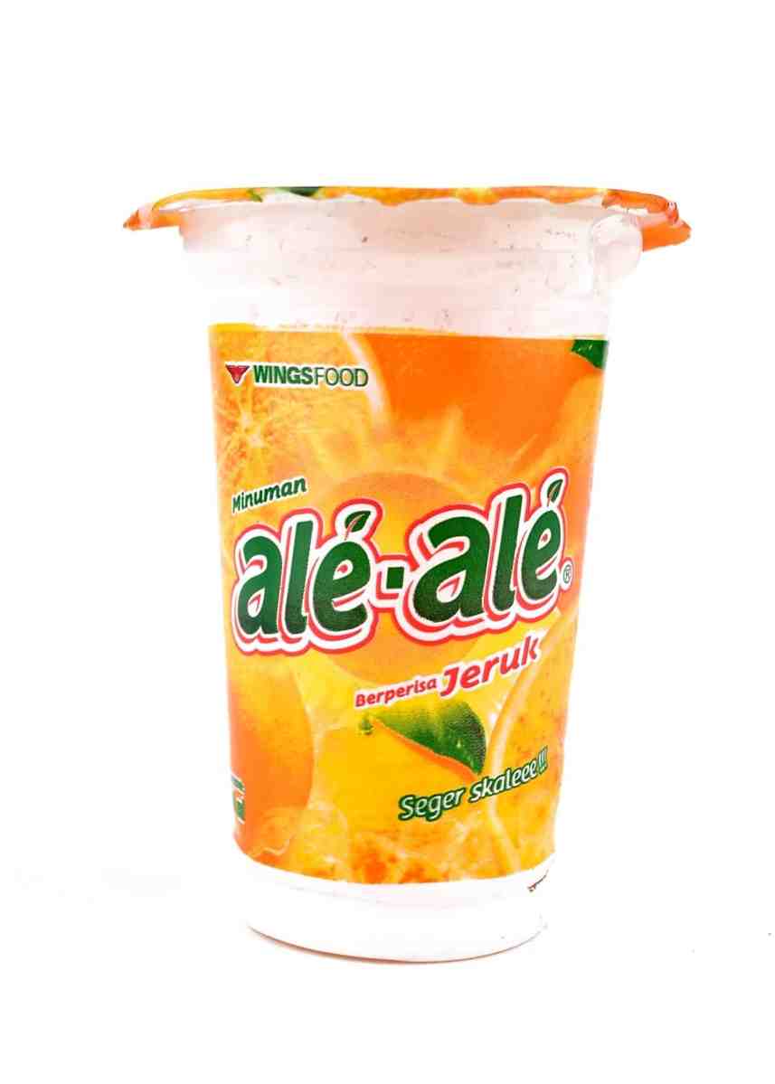 ALE-ALE JUICE ORANGE CUP 180mL