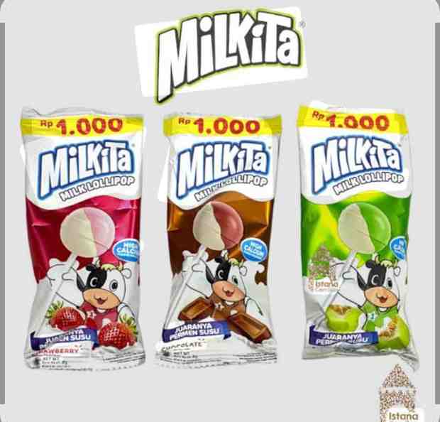 MILKITA PERMEN SUSU ASSORTED 100G