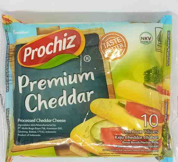 PROCHIZ PREMIUM CHEDDAR 160 G 10 LEMBER