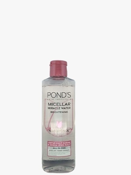 PONDS MICELLAR WATER BRIGHTENING NIASORCINOL 100ML