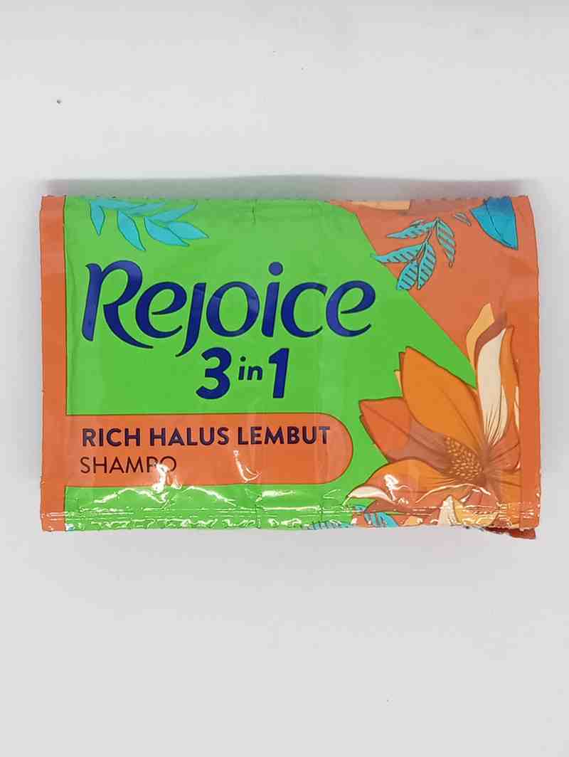REJOICE 3 IN 1 RAMBUT LEMBUT KUNING RCG 10G