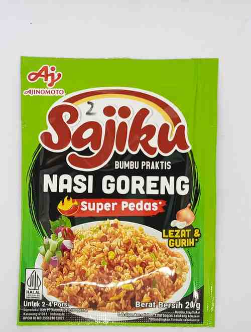 SAJIKU NASI GORENG PEDAS 20 G