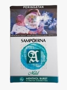 SAMPOERNA ROKOK FILTER MILD (PCS) MENTHOL BURST BK