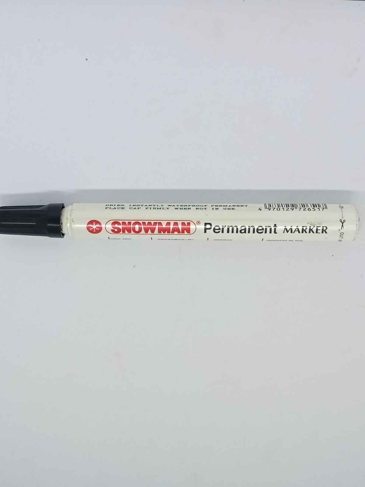 SNOWMAN WHITE MARKER PERMANENT