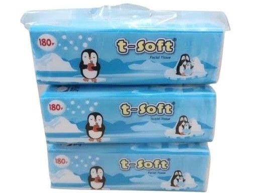 T SOFT TISSUE 180G 2 PLY