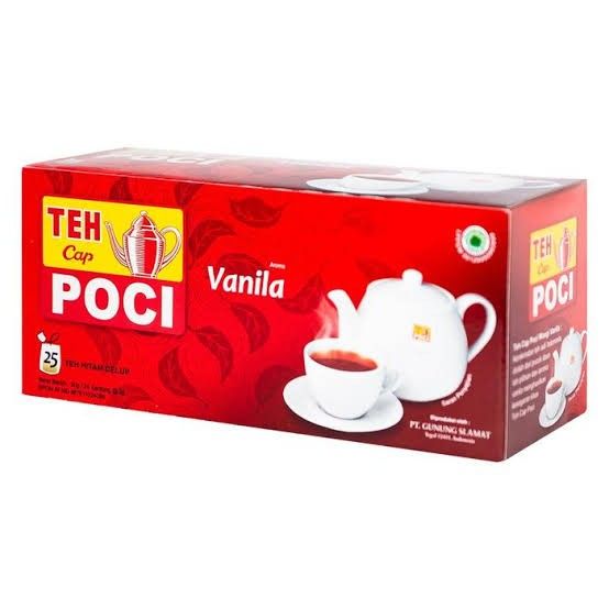 TEH POCI CELUP VANILLA 25 PCS
