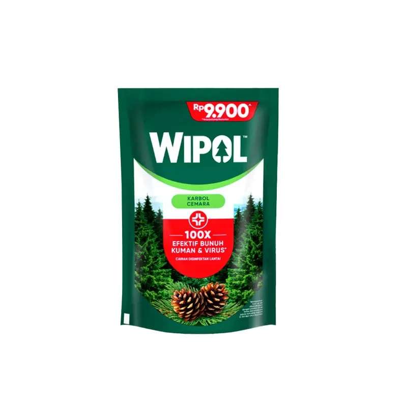WIPOL KARBOL CEMARA 390ML
