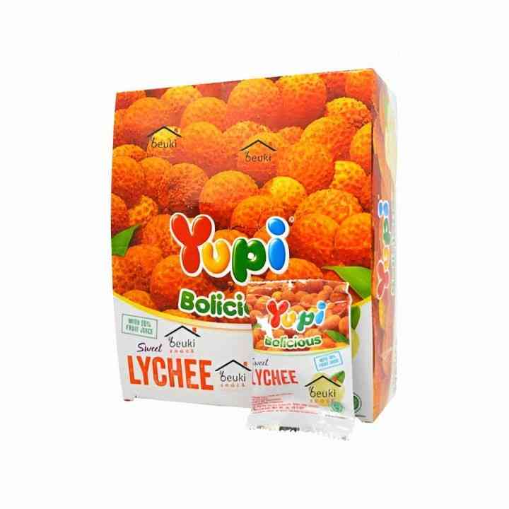 YUPI BOLICIOUS LYCHEE BOX 24x5g