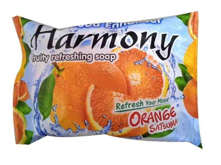 HARMONY SABUN MANDI BUAH ORANGE BAR 80/70g