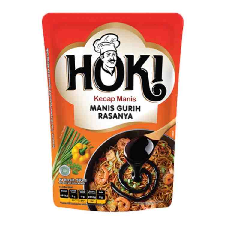 HOKI KECAP MANIS PCH 580/520ml