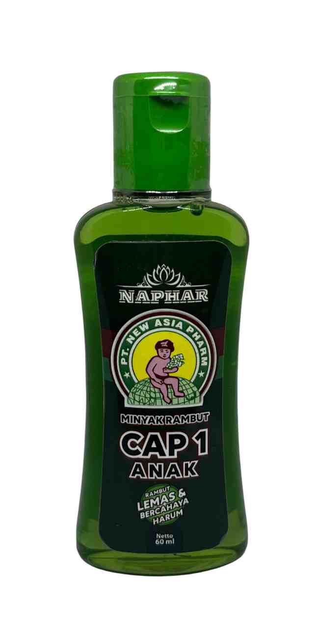 MINYAK KEMIRI CAP 1 ANAK 60ML NEW