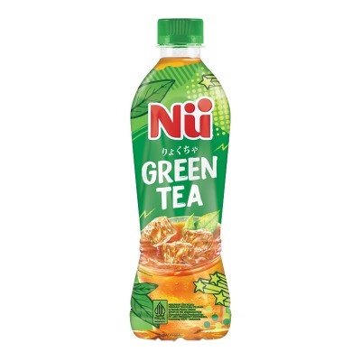 NU MINUMAN GREEN TEA ORIGINAL BTL 450mL