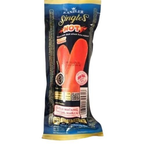 KANZLER SINGLES SOSIS HOT PCK 65g