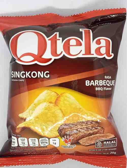 QTELA SINGKONG BBQ 20G
