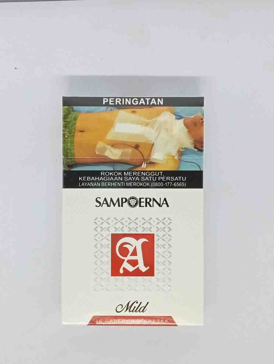SAMPOERNA ROKOK FILTER MILD (PCS) MERAH BKS 16S