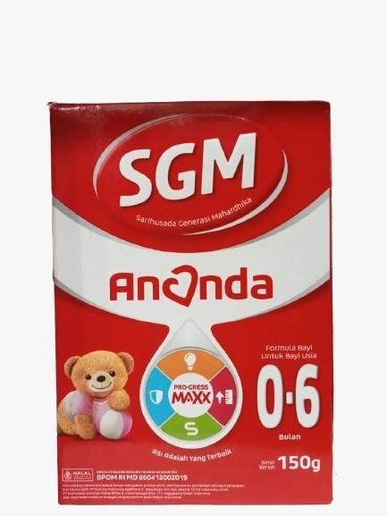 SGM ANANDA 0-6 BULAN 150 GR