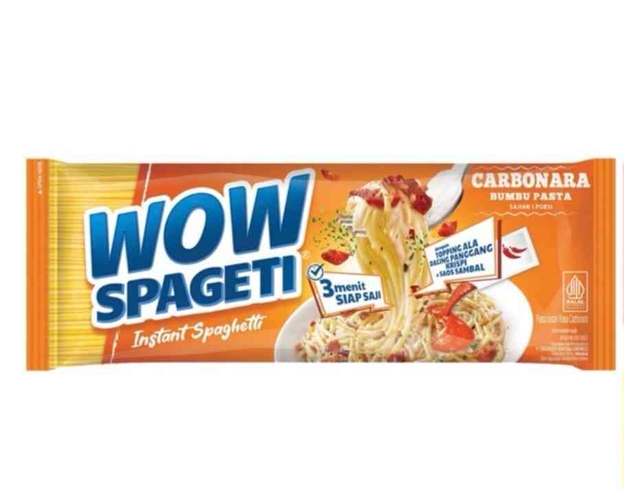 WOW SPAGETI TOPPING ALA DAGING CRISPY