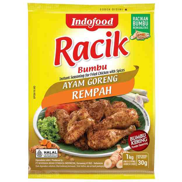 INDOFOOD BUMBU RACIK AYM GRENG REMPH PCK 30g